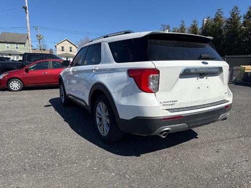 STAR WHITE MET TRI-COAT 2022 Ford Explorer LIMITED