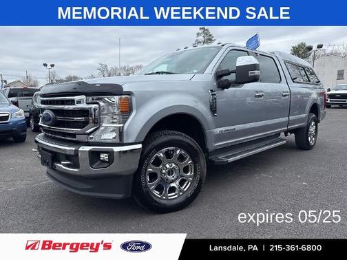 ICONIC SILVER 2022 Ford F-350 LARIAT SUPER DUTY