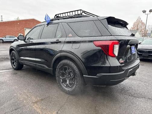 AGATE BLACK METALLIC 2021 Ford Explorer TIMBERLINE