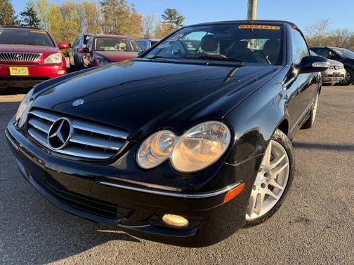 BLACK 2009 Mercedes-Benz CLK-Class CLK 350