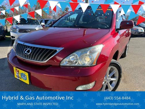 RED 2009 Lexus RX 350 Base