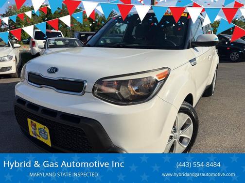 Clear White 2015 Kia Soul Base