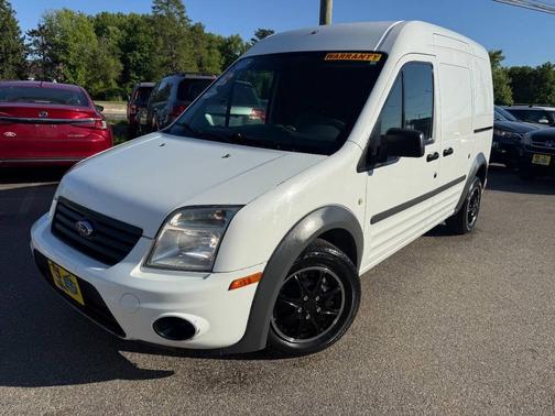 Frozen White 2011 Ford Transit Connect XLT