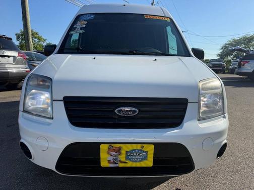 Frozen White 2011 Ford Transit Connect XLT