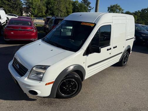 Frozen White 2011 Ford Transit Connect XLT