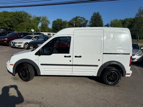 Frozen White 2011 Ford Transit Connect XLT