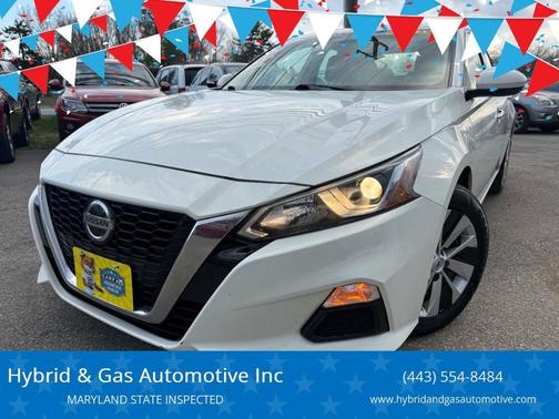 Glacier White 2019 Nissan Altima 2.5 S