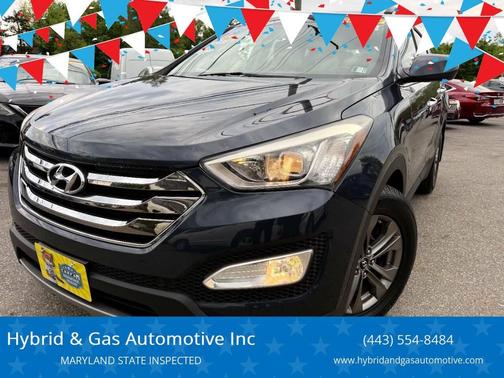 Marlin Blue 2014 Hyundai Santa Fe Sport 2.4L