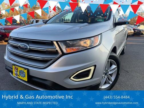 Ingot Silver Metallic 2015 Ford Edge SEL