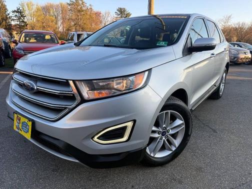 Ingot Silver Metallic 2015 Ford Edge SEL