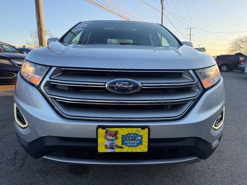 Ingot Silver Metallic 2015 Ford Edge SEL