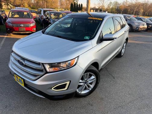 Ingot Silver Metallic 2015 Ford Edge SEL
