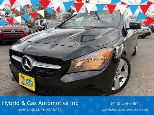 BLACK 2016 Mercedes-Benz CLA-Class 4MATIC