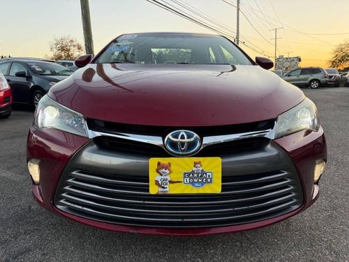 Ruby Flare Pearl 2016 Toyota Camry Hybrid LE