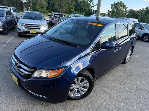 Obsidian Blue Pearl 2016 Honda Odyssey EX