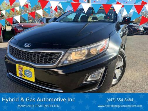 Aurora Black Pearl 2015 Kia Optima Hybrid Base