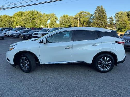 Pearl White 2015 Nissan Murano SV