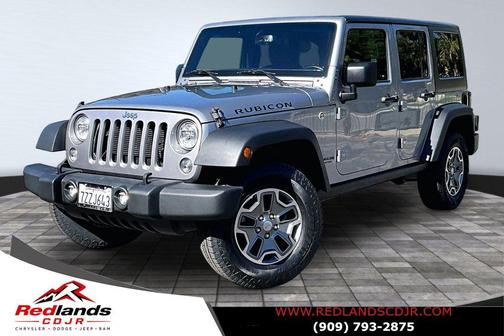 Billet Silver Metallic Clearcoat 2017 Jeep Wrangler Unlimited Rubicon