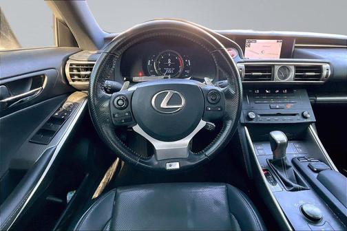 White 2016 Lexus IS 200t Base