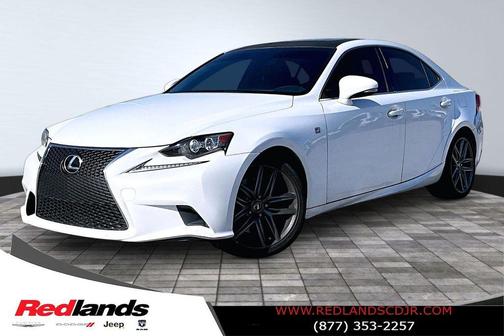 White 2016 Lexus IS 200t Base