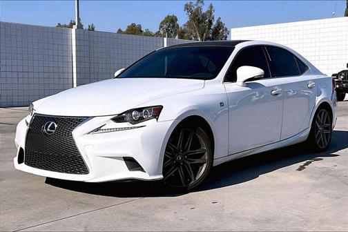 White 2016 Lexus IS 200t Base