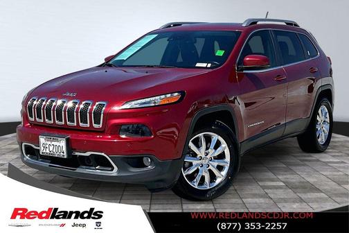 Deep Cherry Red Crystal Pearlcoat 2014 Jeep Cherokee Limited