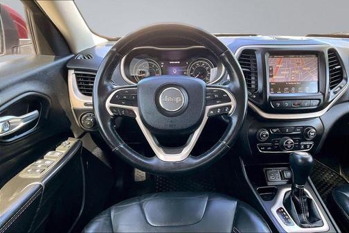 Deep Cherry Red Crystal Pearlcoat 2014 Jeep Cherokee Limited