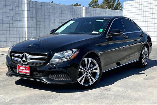 Black 2018 Mercedes-Benz C-Class C 300