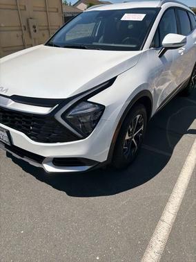 Snow White Pearl 2023 Kia Sportage Hybrid EX