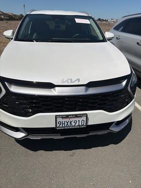 Snow White Pearl 2023 Kia Sportage Hybrid EX