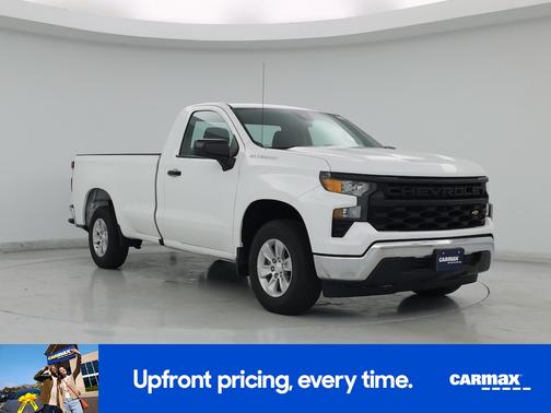 White 2023 Chevrolet Silverado 1500 Work Truck