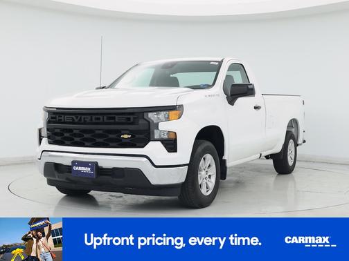 White 2023 Chevrolet Silverado 1500 Work Truck