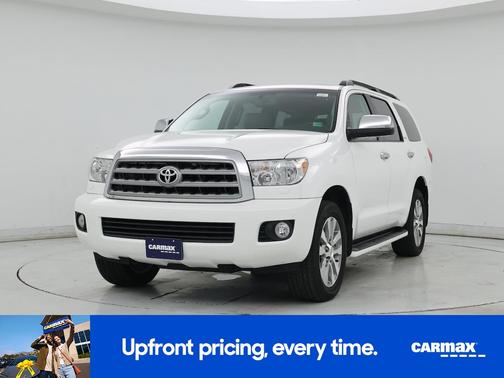 White 2017 Toyota Sequoia Limited