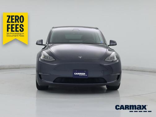 Gray 2025 Tesla Model Y Performance