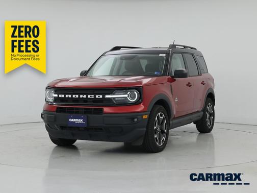 Red 2021 Ford Bronco Sport Outer Banks