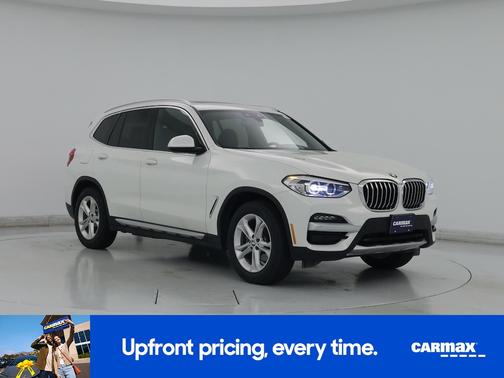 White 2020 BMW X3 XDrive30i