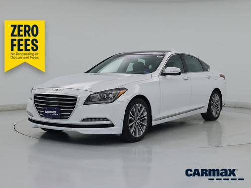 White 2017 Genesis G80