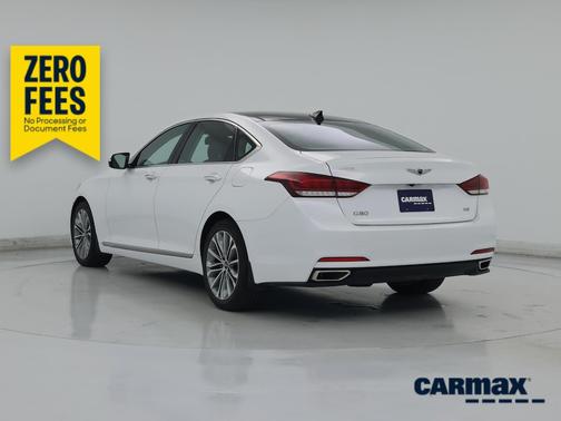 White 2017 Genesis G80