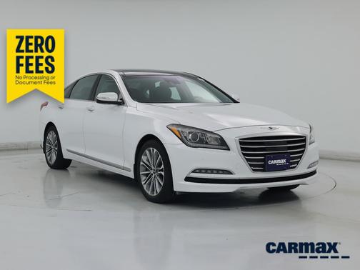 White 2017 Genesis G80