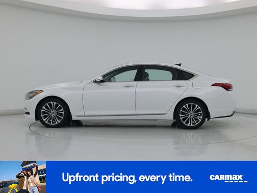 White 2017 Genesis G80