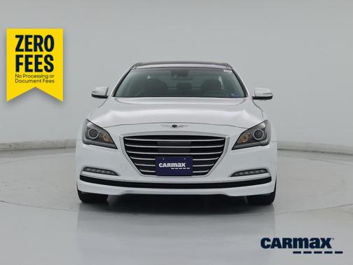White 2017 Genesis G80