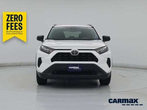 White 2020 Toyota RAV4 LE