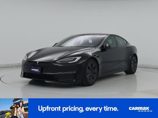 Black 2021 Tesla Model S Long Range