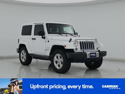 White 2014 Jeep Wrangler Sahara