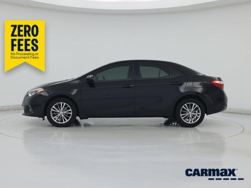 Black 2015 Toyota Corolla LE Plus