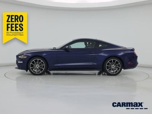 Blue 2019 Ford Mustang Ecoboost Premium