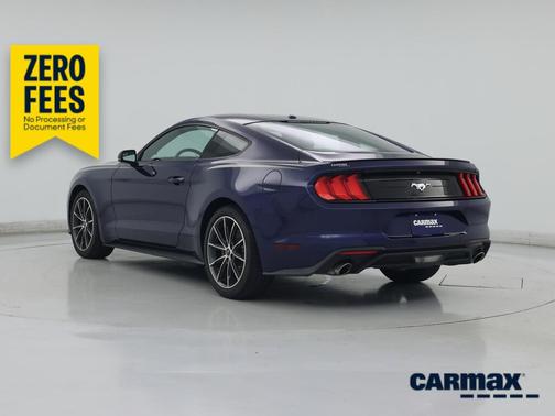 Blue 2019 Ford Mustang Ecoboost Premium