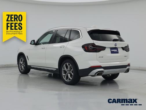 White 2023 BMW X3 XDrive30i