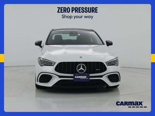 White 2022 Mercedes-Benz AMG CLA 45