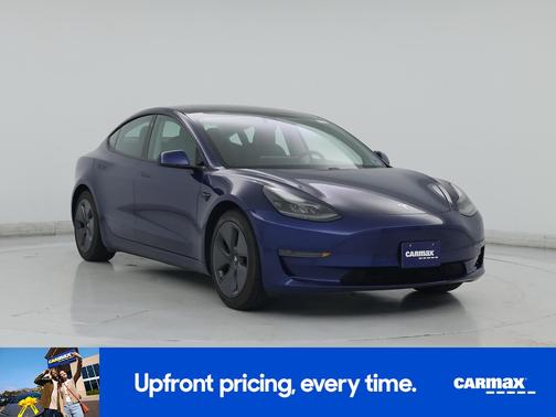 Blue 2021 Tesla Model 3 Standard Range Plus